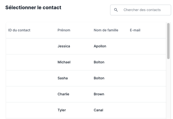 A screenshot of a contact list

Description automatically generated