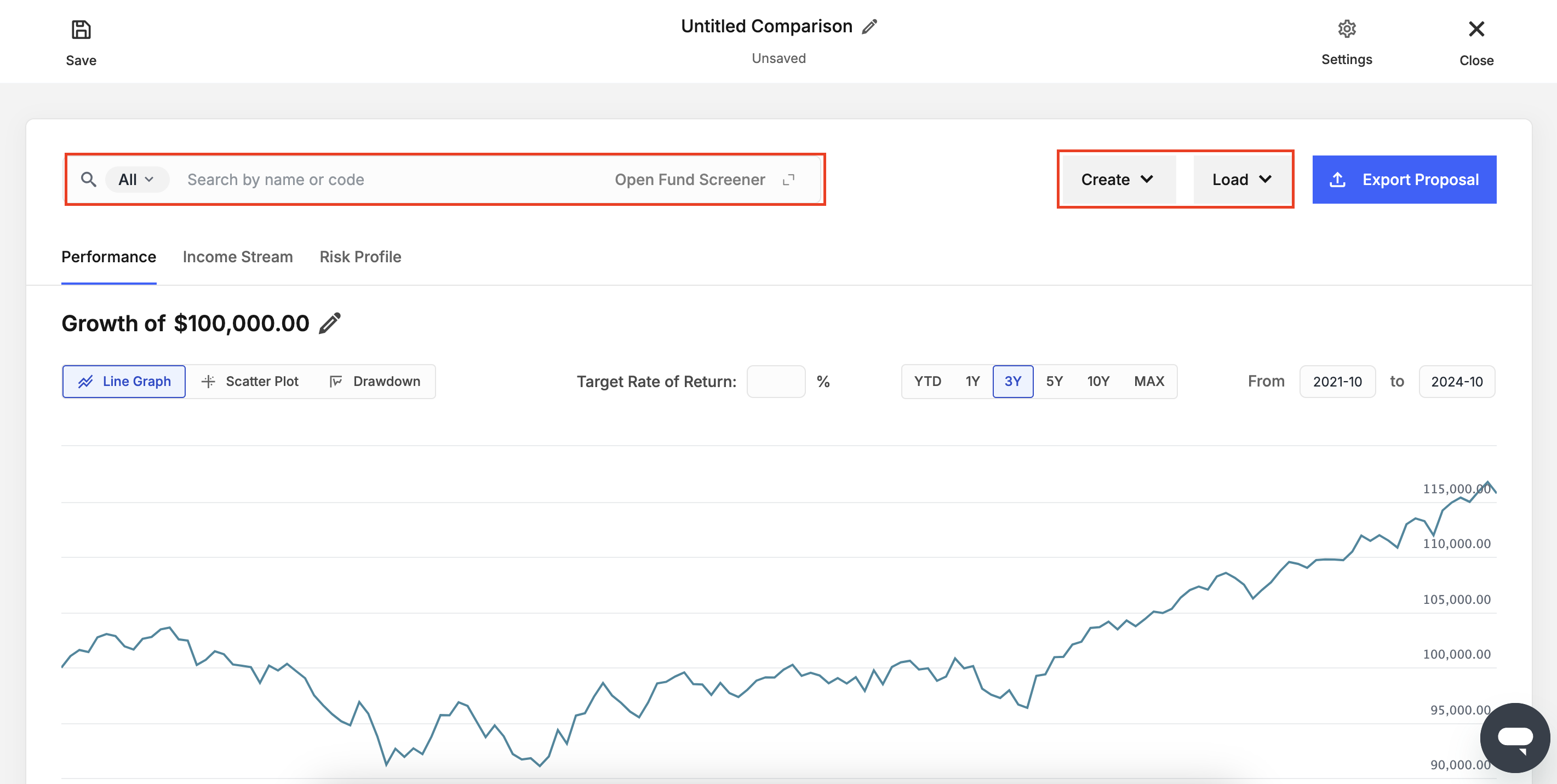 Adding Products to Comparison Light Mode