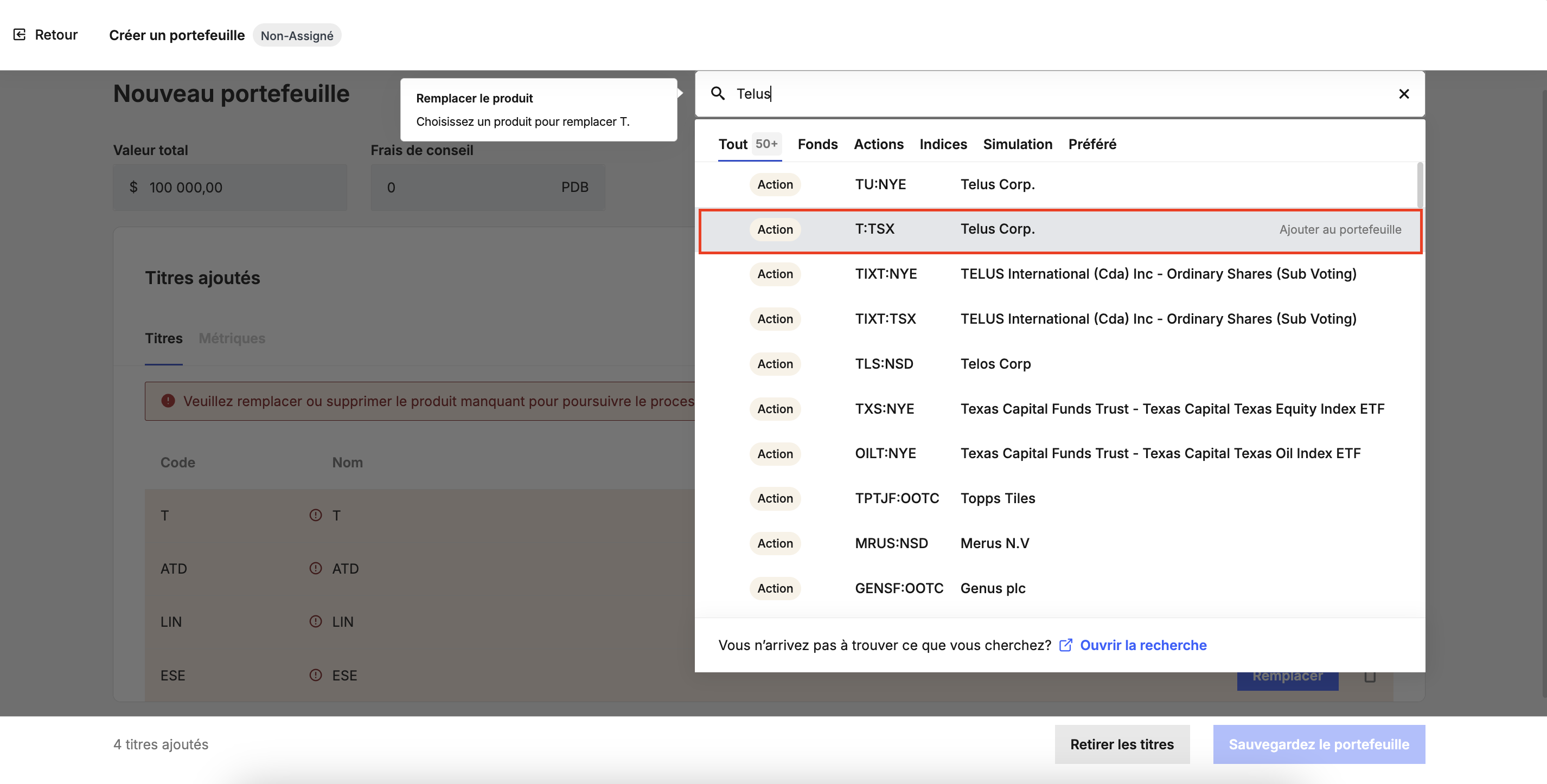 Find Holdings CSV Upload FR